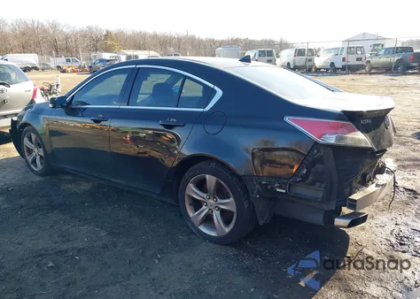 2012 Acura Tl 3.7 из США, поврежденный, VIN 19UUA9F54CA012366